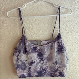 Forever 21 Lavender Tie-Dye Camisole